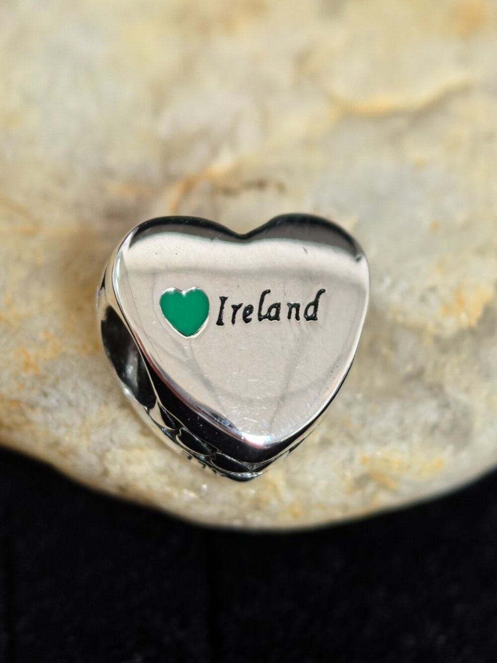 Pandora Love Ireland Heart Bead Charm, S925 Silver Jewelry (Women's)